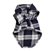 Load image into Gallery viewer, Plaid Cat Clothes Summer Fashion Cat Shirts Coat For Small Cats