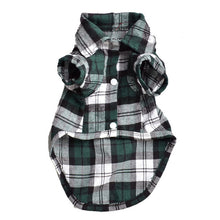 Load image into Gallery viewer, Plaid Cat Clothes Summer Fashion Cat Shirts Coat For Small Cats